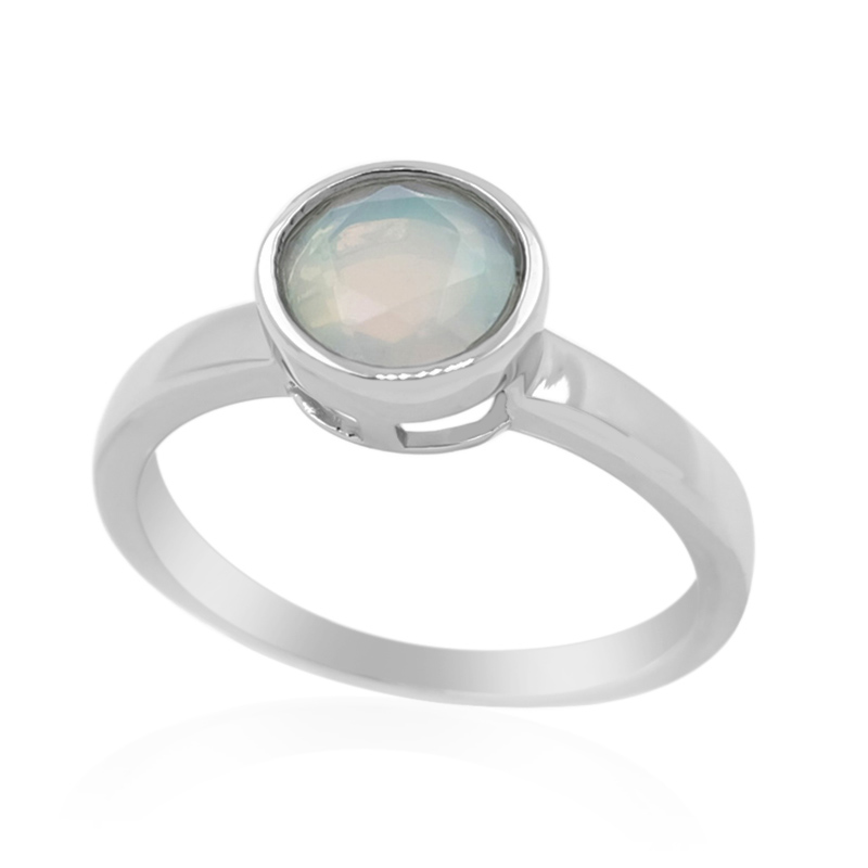 Welo-Opal-Silberring Welo-Opal-Silberring