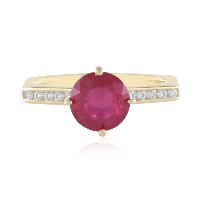 Madagaskar-Rubin-Goldring (de Melo Gold)