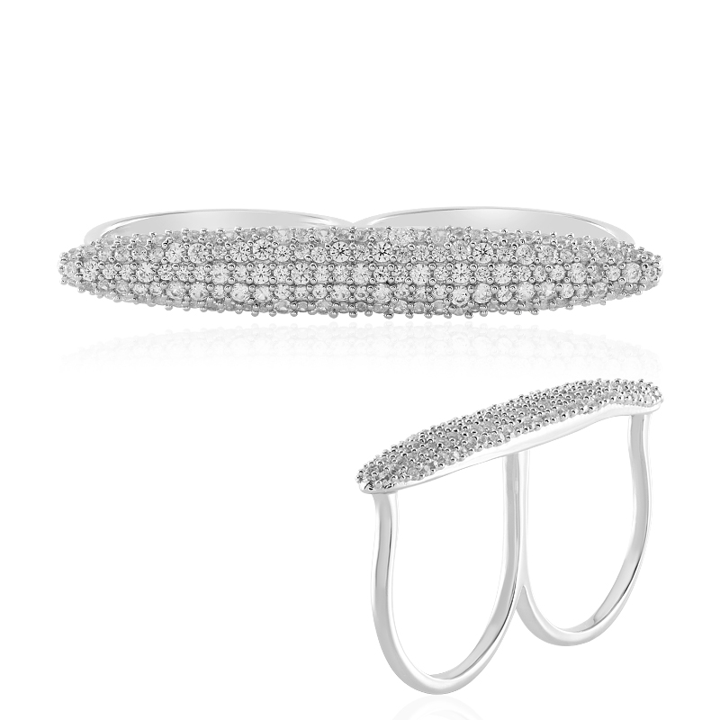 Zirkon-Silberring (de Melo)