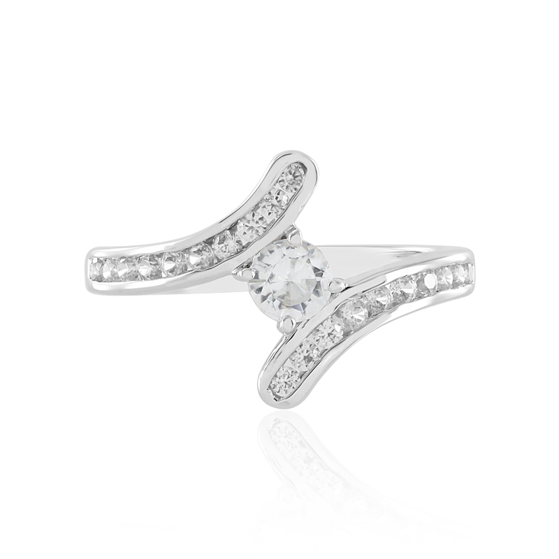 Zirkon-Silberring Zirkon-Silberring