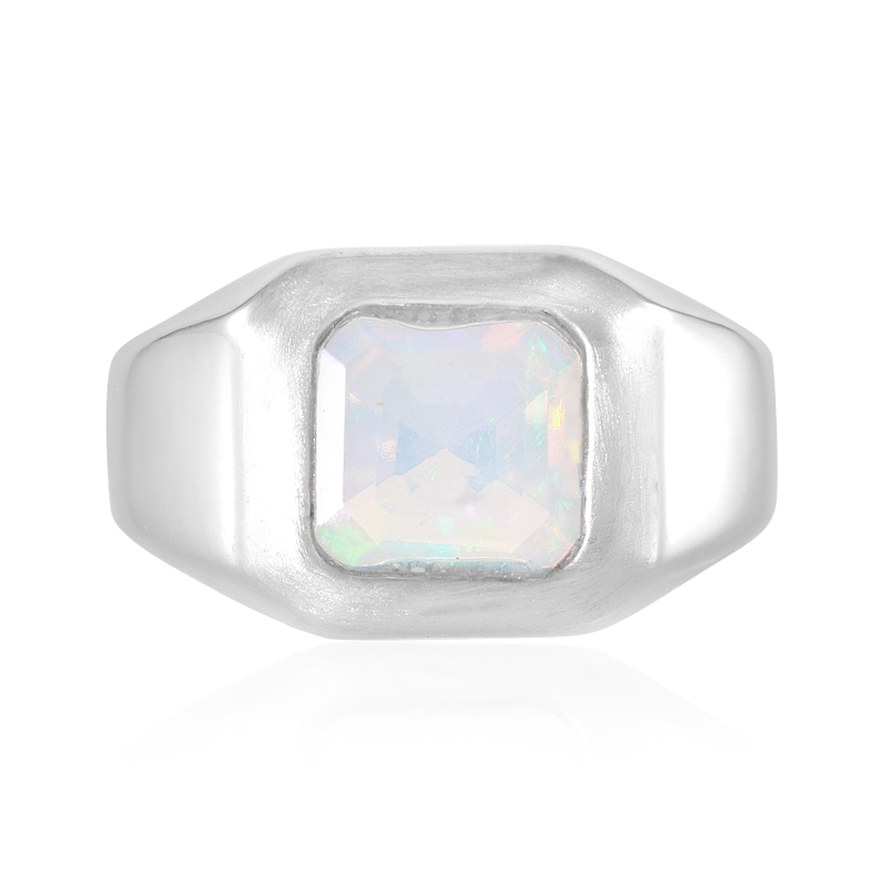 Welo-Opal-Silberring (de Melo Essence)
