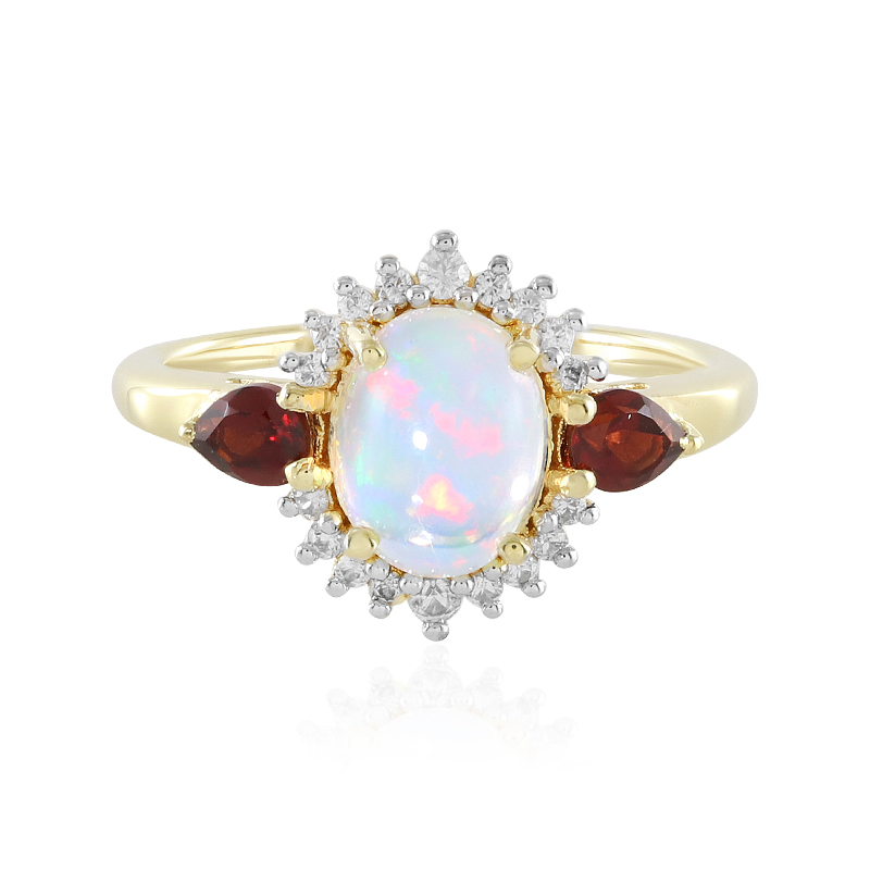 Welo-Opal-Silberring