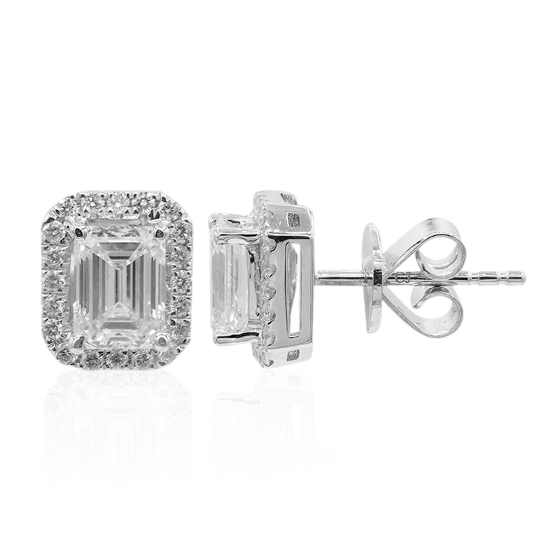 VS2 (H) Diamant-Goldohrringe (CIRARI)