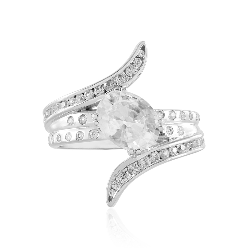 Zirkon-Silberring (de Melo) Zirkon-Silberring (de Melo)