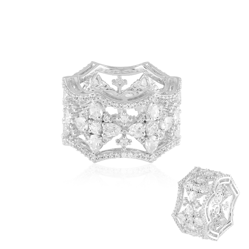 Zirkon-Silberring (de Melo) Zirkon-Silberring (de Melo)