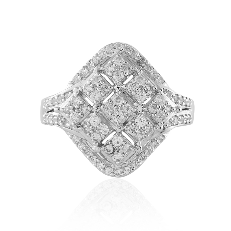 Zirkon-Silberring Zirkon-Silberring