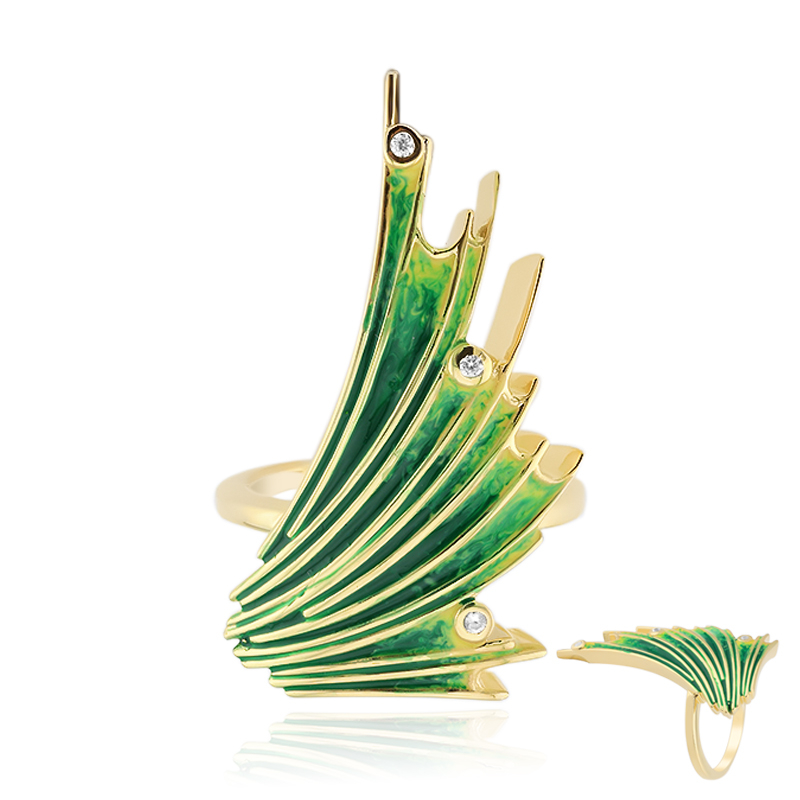 Zirkon-Silberring (MONOSONO COLLECTION)