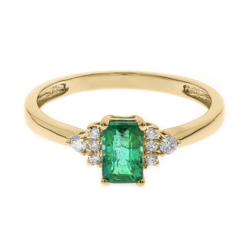 AAA-Sambia-Smaragd-Goldring (CIRARI)