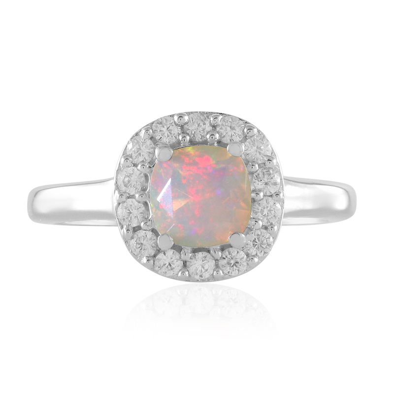 Welo-Opal-Silberring