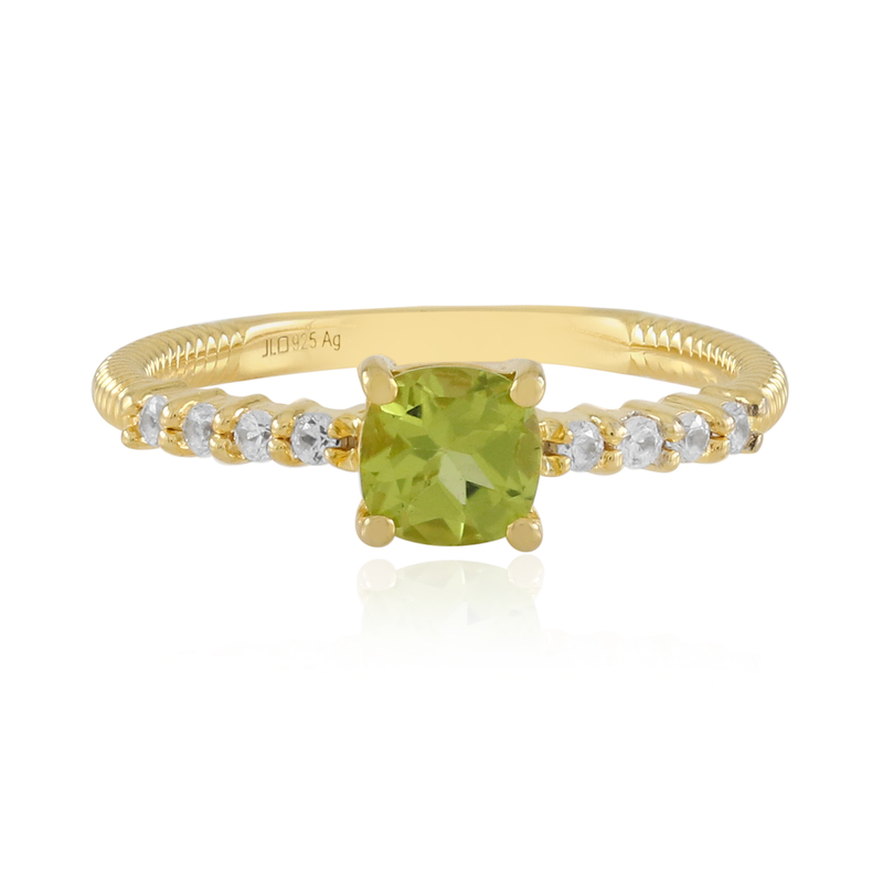 Arizona-Peridot-Silberring