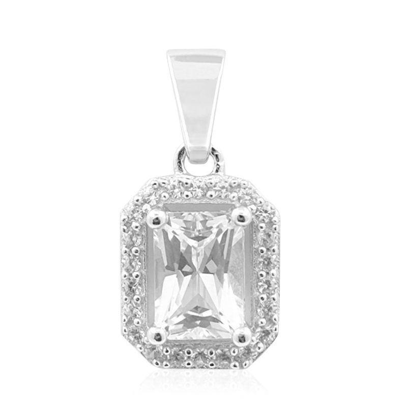 Danburit-Silberanhänger