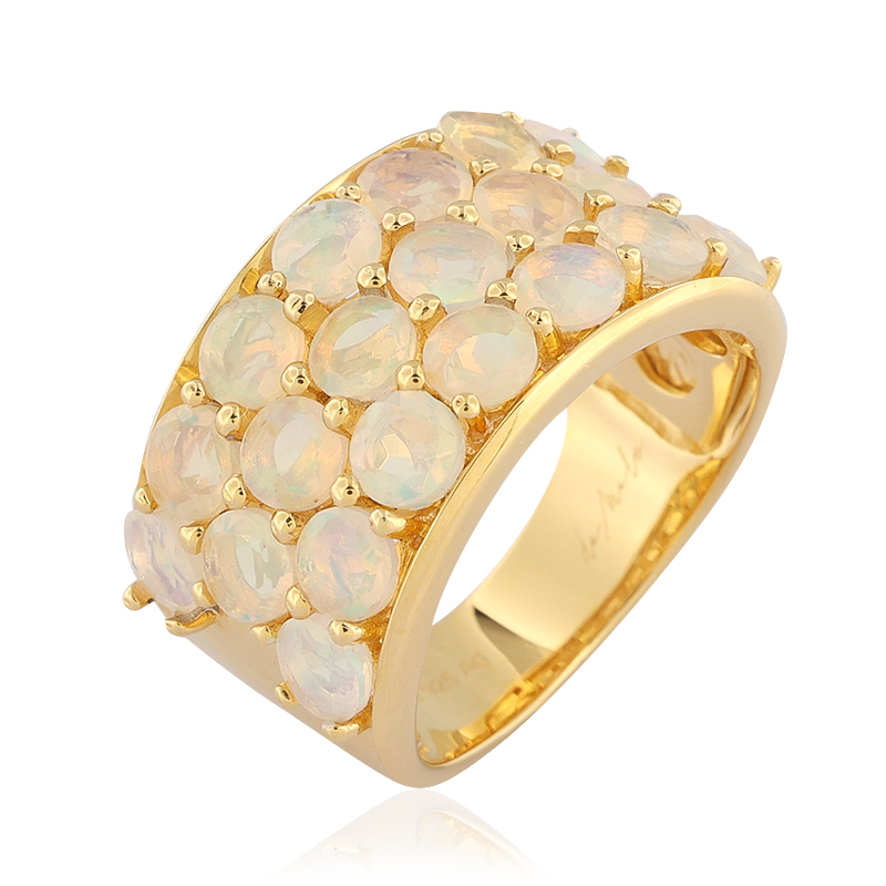 Welo-Opal-Silberring (de Melo) Welo-Opal-Silberring (de Melo)