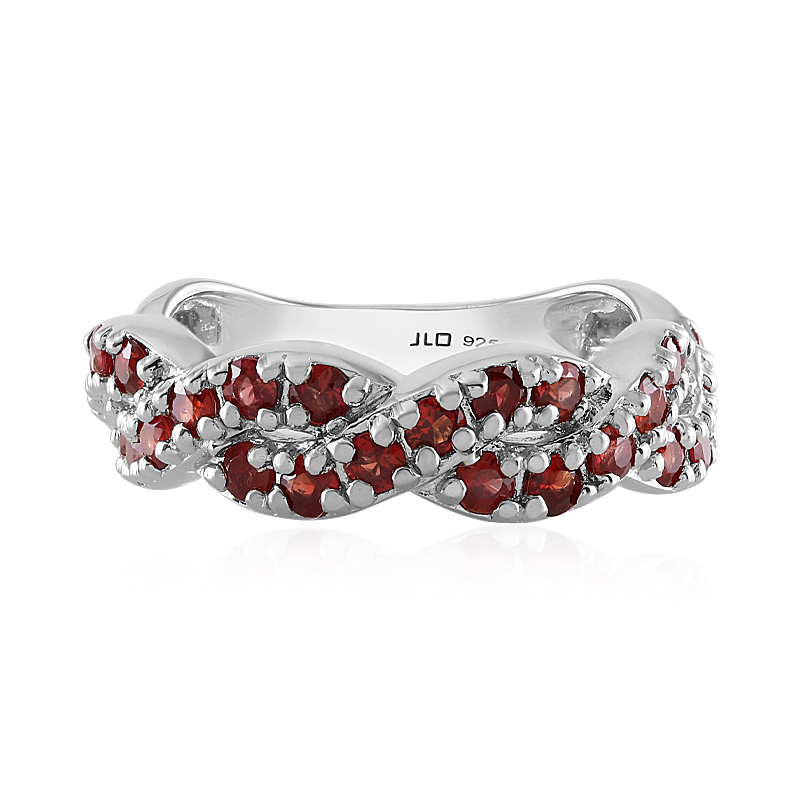 Tansania-Rubin-Silberring (Adela Silber)