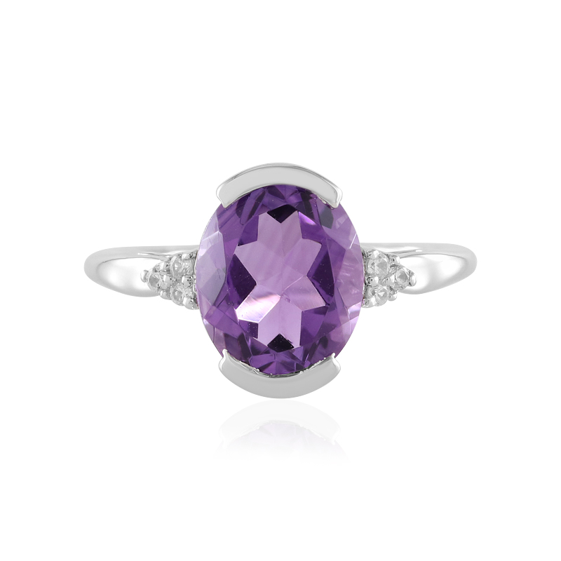 Amethyst-Silberring