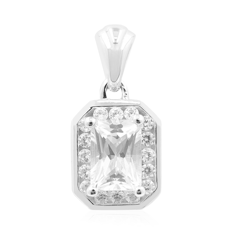 Danburit-Silberanhänger