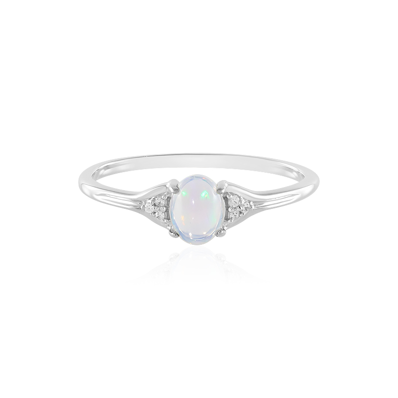 Welo-Opal-Silberring Welo-Opal-Silberring