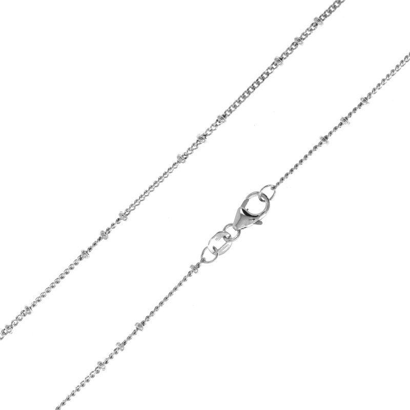 Silber-Panzerkette – 3,64 g – 45 cm