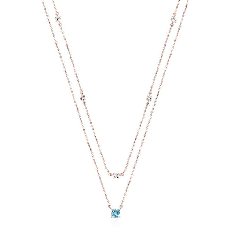 Ratanakiri-Zirkon-Silbercollier (Adela Silber)