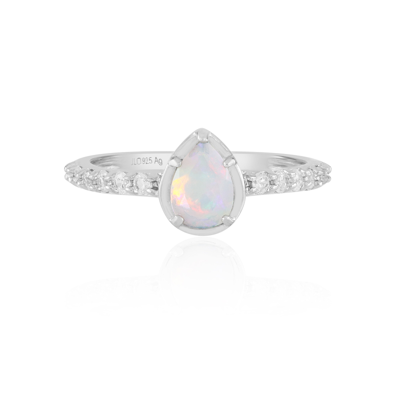 Welo-Opal-Silberring