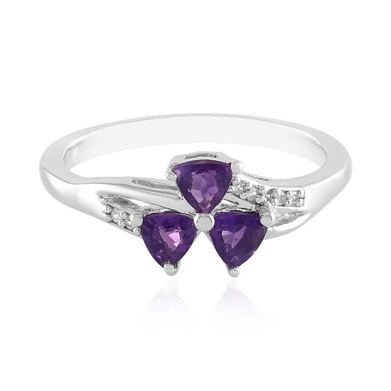 Amethyst-Silberring