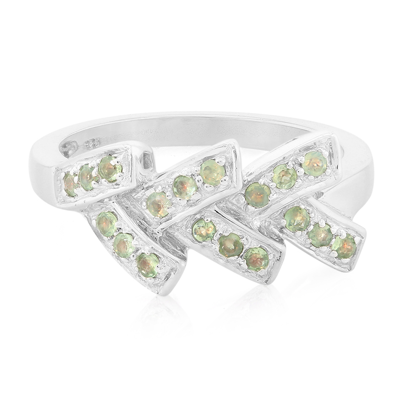 Alexandrit-Silberring