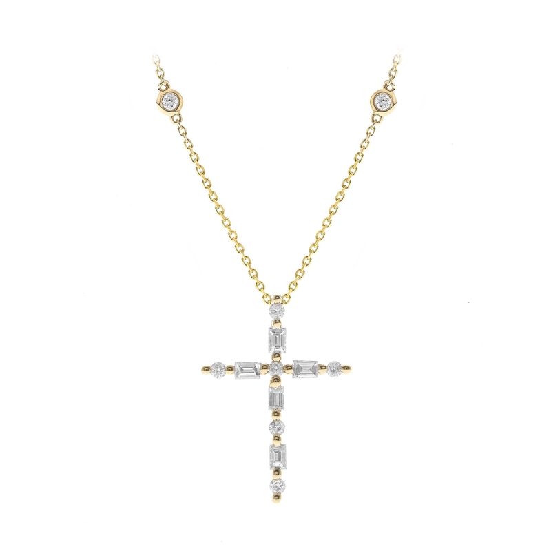 SI1 (H) Diamant-Goldhalskette (CIRARI)