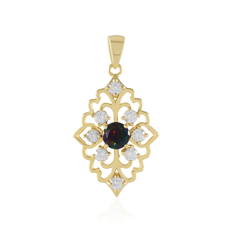 Mezezo-Opal-Silberanhänger (Adela Silber)