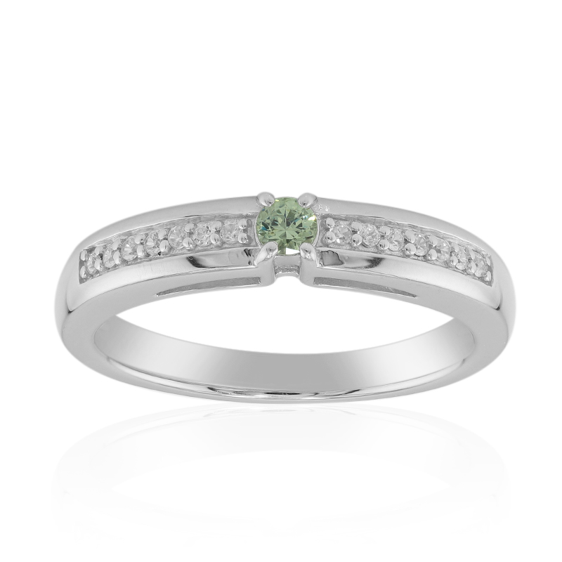 Madagaskar-Demantoid-Silberring (John Ferry) Madagaskar-Demantoid-Silberring (John Ferry)