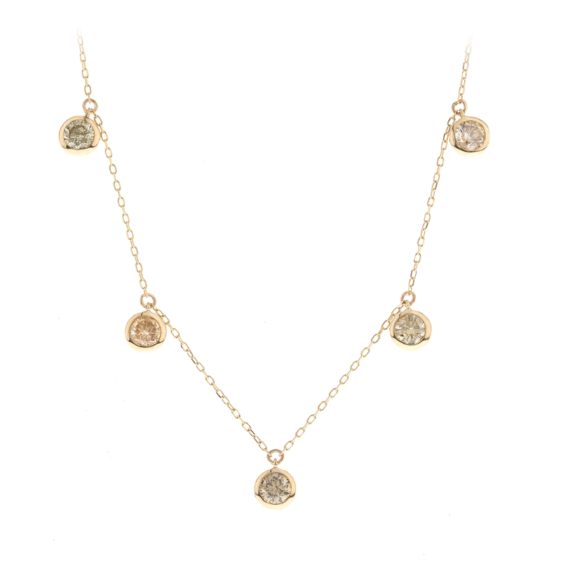 SI2 Fancy-Brillant-Goldcollier (CIRARI)