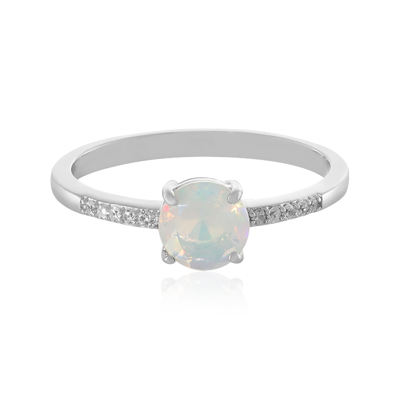 Welo-Opal-Silberring Welo-Opal-Silberring