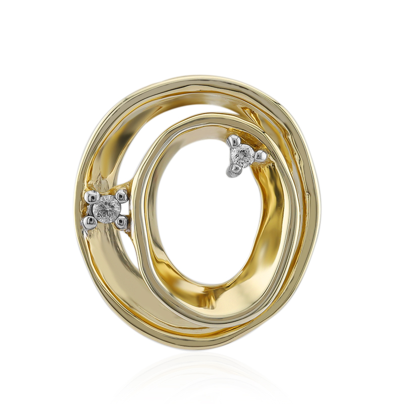 SI1 (G) Brillant-Silberanhänger (Annette) SI1 (G) Brillant-Silberanhänger (Annette)