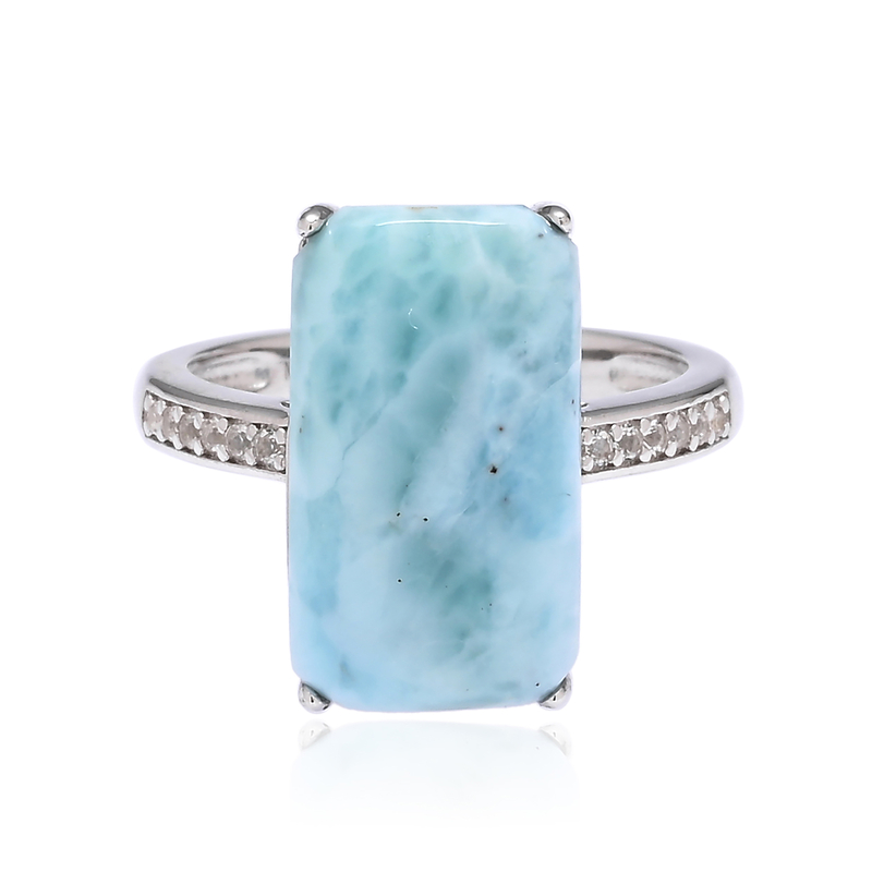Larimar-Silberring