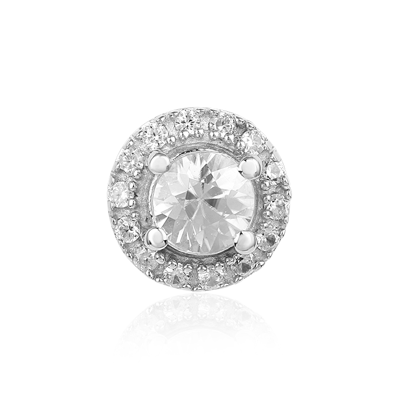 Zirkon-Silberanhänger (MONOSONO COLLECTION)