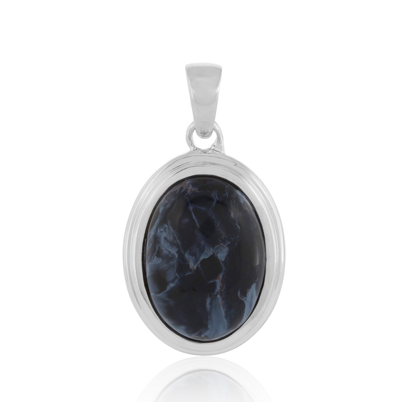 Pietersit-Silberanhänger