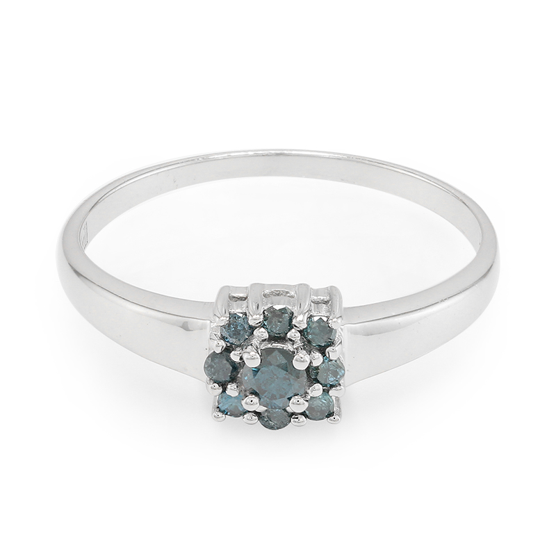 Fancy-Brillant-Silberring Fancy-Brillant-Silberring