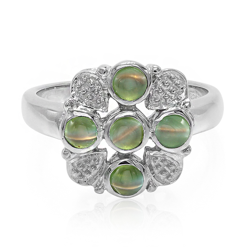 Alexandrit-Katzenauge-Silberring