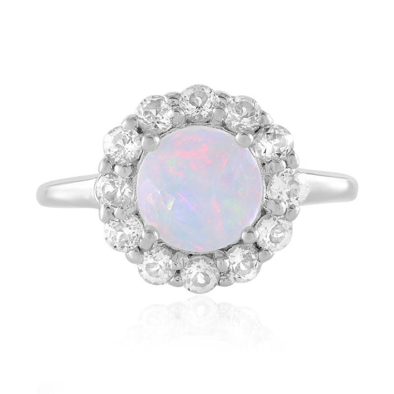 Welo-Opal-Silberring