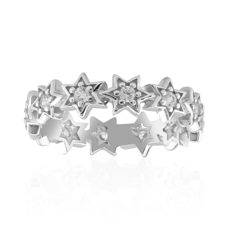 Zirkon-Silberring Zirkon-Silberring