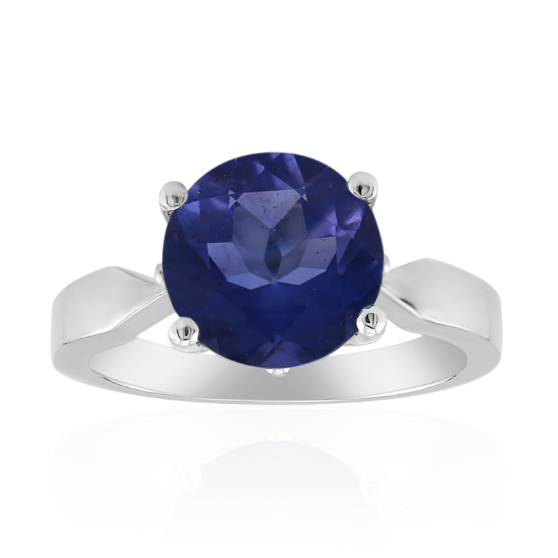 Farbwechsel-Fluorit-Silberring