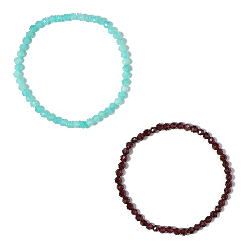 Edelstein-Armbänder