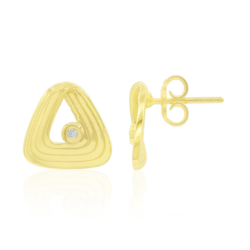 I1 (G) Brillant-Silberohrringe (Annette)