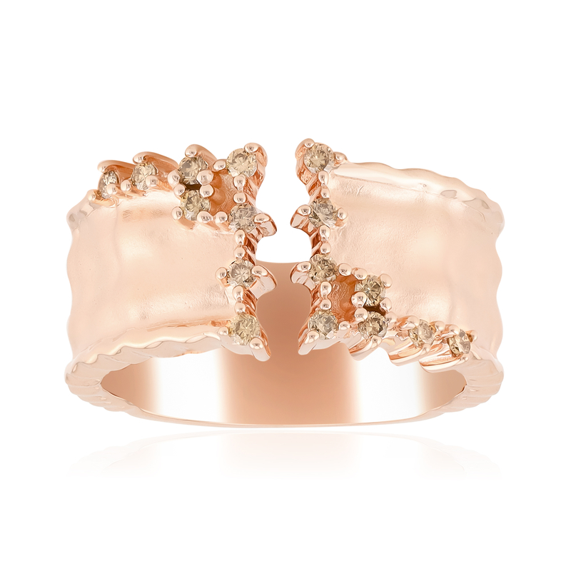 I1 Argyle-Rose de France-Brillant-Silberring (Annette) I1 Argyle-Rose de France-Brillant-Silberring (Annette)