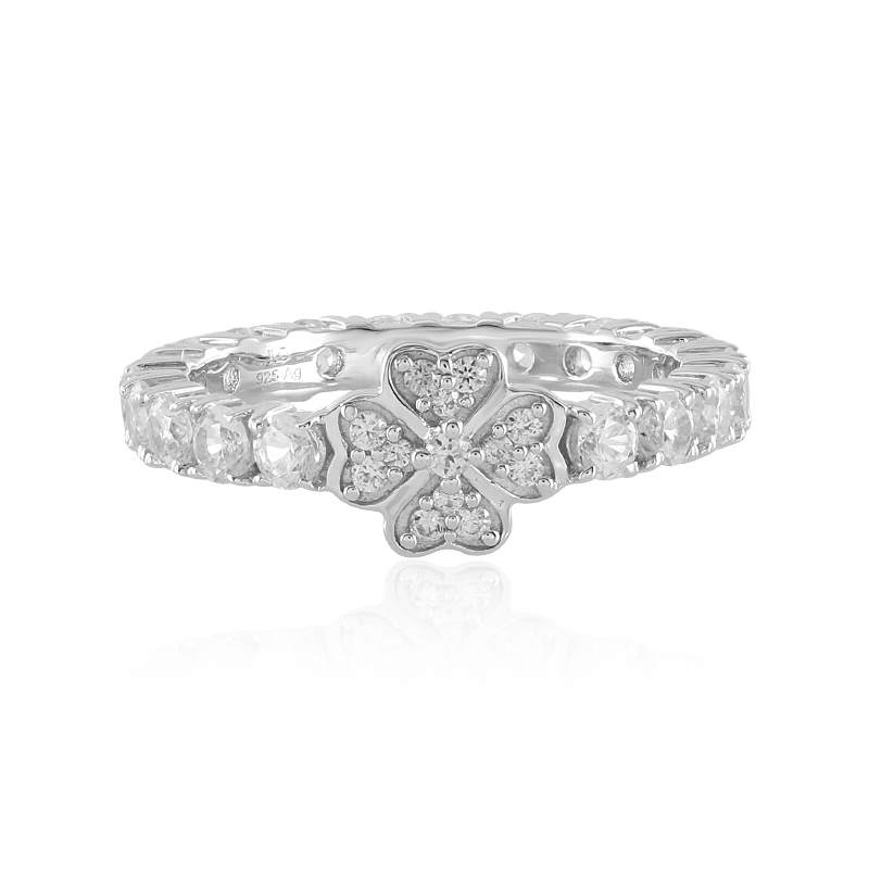 Zirkon-Silberring Zirkon-Silberring