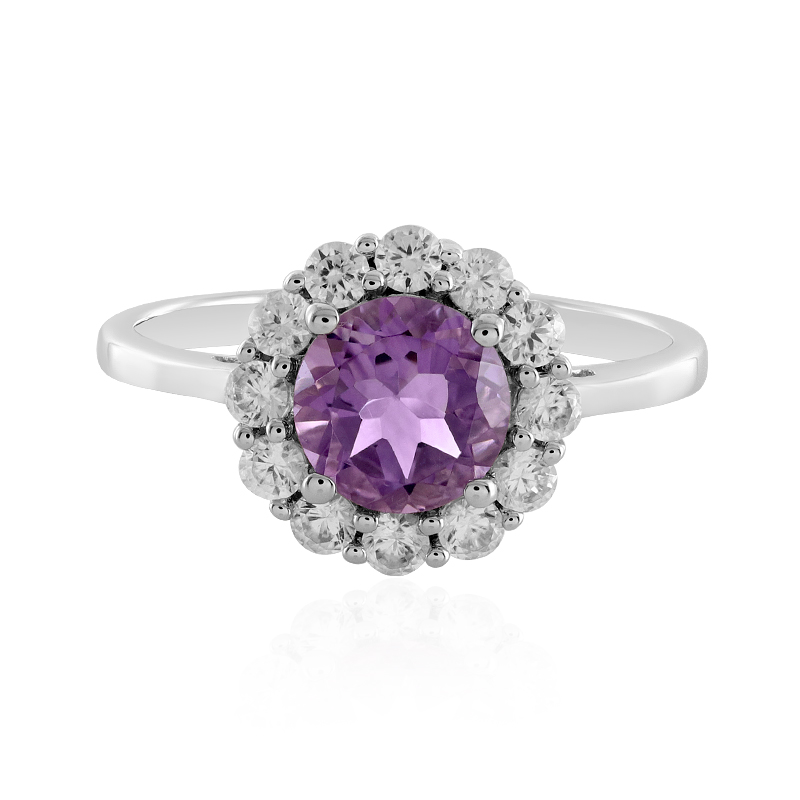 Azur-Quarz-Silberring