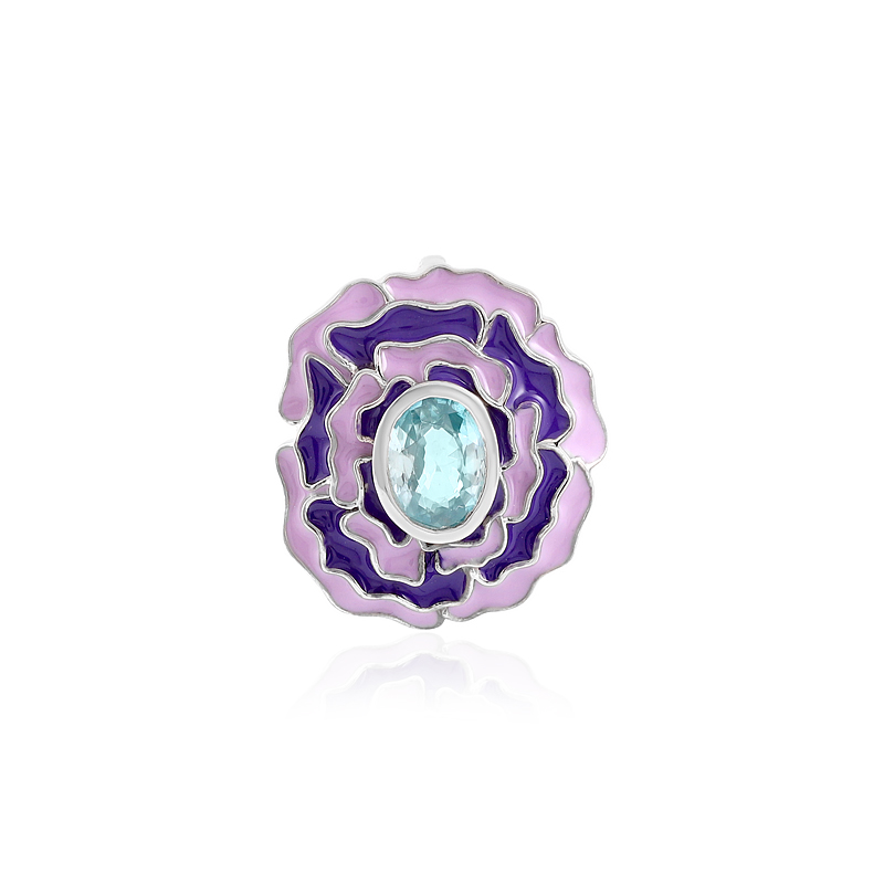 Ratanakiri-Zirkon-Silberanhänger (SAELOCANA)