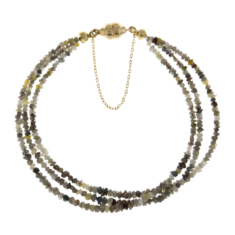 Fancy-Diamant-Goldarmband (CUSTODANA)