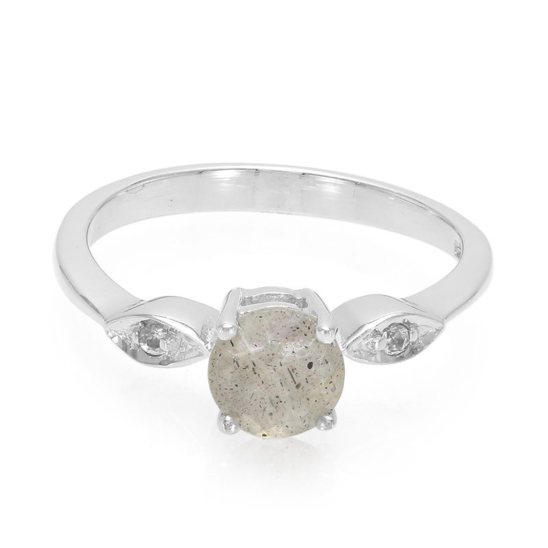 Spektrolith-Silberring