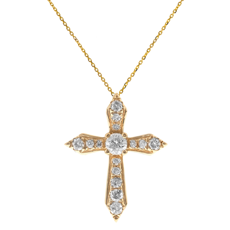 SI1 (H) Brillant-Goldhalskette (CIRARI)