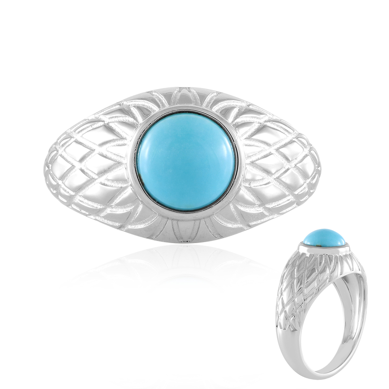 Sleeping Beauty-Türkis-Silberring (Faszination Türkis) Sleeping Beauty-Türkis-Silberring (Faszination Türkis)