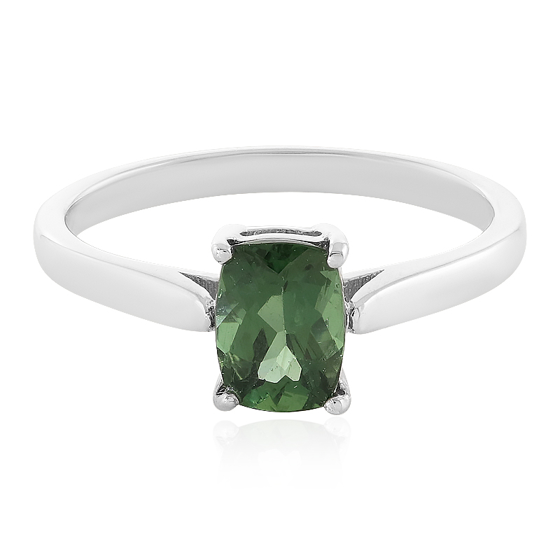 Chrom-Apatit-Silberring